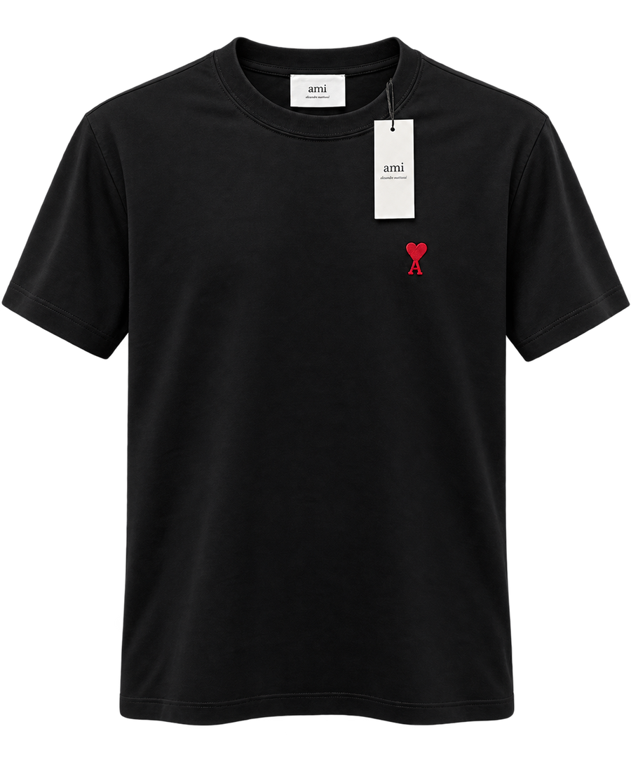 AMI Paris T-Shirt "Noir" SS23
